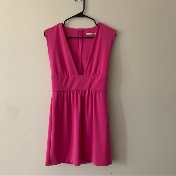 INTERMIX Dresses & Skirts - Intermix Hot Pink Cocktail Mini Dress